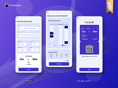 Flight Booking app flight booking ui