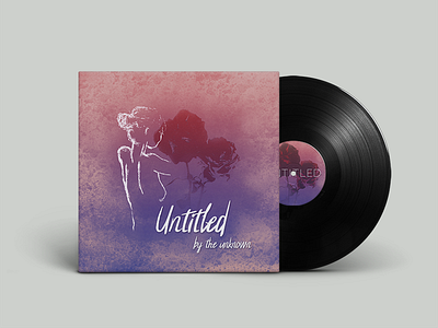 Untitled Album Artwork album cover design illustration roses silhouette vinyl