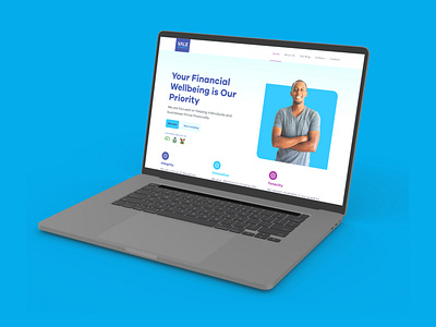 Vale Finance Landing Page design