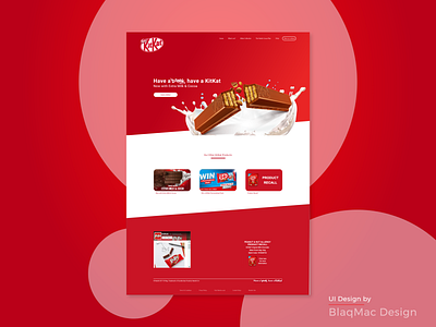 Rebound of KitKat Homepage Redesign