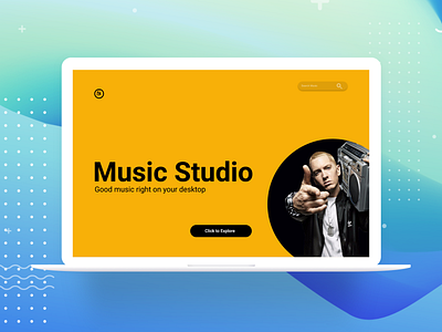 Desktop Music App design ui ui design uiux uiuxdesign