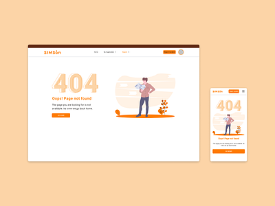 Responsive 404 Page