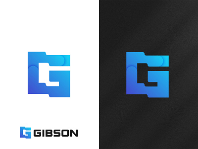 Gibson. 3d app brand brand design branding clean creative design g logo graphic design icon letter g letter mark logo mark minimal simple