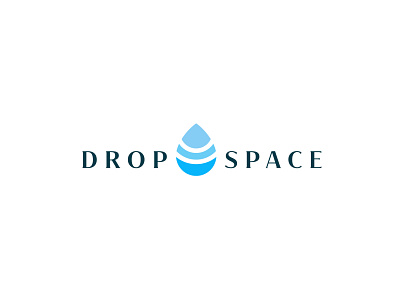 DropSpace logo brand design branding design dropspace graphic design logo logo design