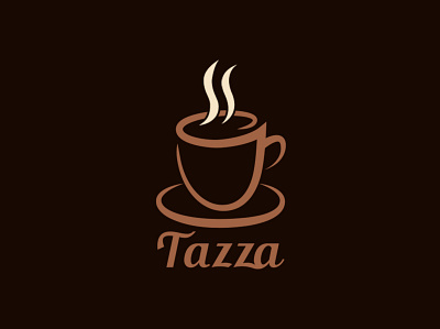 Tazza Coffee logo brand design brand identity branding coffee logo design graphic design logo logo design