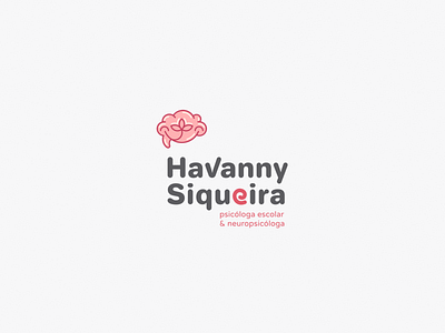 Havanny Siqueira brand brand identity branddesign branding design graphic design logo logotype psychologist psychology school visual identity