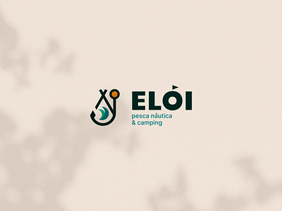 Elói brand brand identity branddesign branding camping design fishing forest graphic design logo nature sea