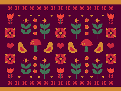 Woodland Folk Pattern