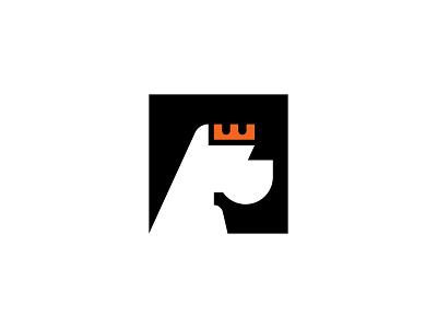 Royal Groom Concept dog dog logo geometry logo pet logo royal simple logo