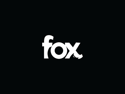 Fox - Typography logo experiment no.6