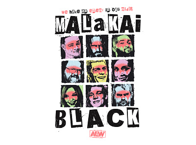 Malakai Black Merch Project apparel apparel design branding design graphic design illustration logo merch merch design merch designer merchandise design merchandise designer shirt design shirt designer ui vector