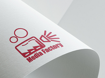 Media Factory Logo by Consign Creative. app branding design graphic design illustration logo pri ui ux vector