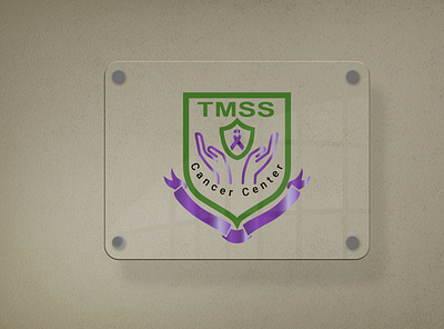 Mockup the logo design of TMSS Cancer Center 3d animation app bangladesh official logo design branding design graphic design illustration logo motion graphics retrogametech typography ui ux vector