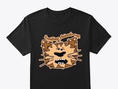 Smiling friends cat For you (1) 3d animation branding cat cute design forever dog graphic design logo motion graphics t shirt typography