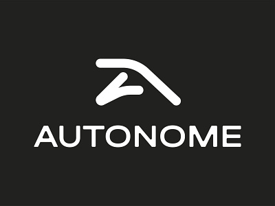 Autonome auto branding graphic design logo logo design