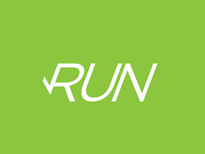 Run clever logo fit good for you health logo minimalist logo movement run