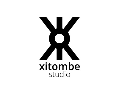 Xitombe Studio african african inspired awesome creative logos balance black black logo clever logo creative icon logo minimal logo minimalist logo monochrome native one colour shangaan x x logo xitombe xitsonga
