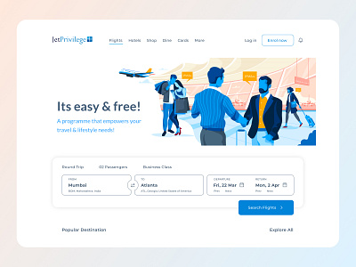 Airline Landing Page