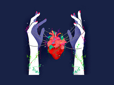 36DaysOfType 36daysoftype hands heart icon illustration letter logo play typography