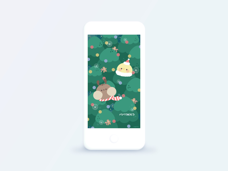 Christmas Wallpaper By Constance Liu On Dribbble