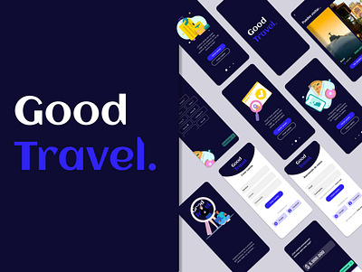 Diseño de interfaz de una aplicación de Ios para viajes