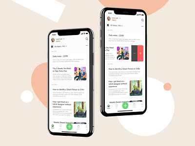 I redesign the evernote evernote ios redesign redesign concept ui