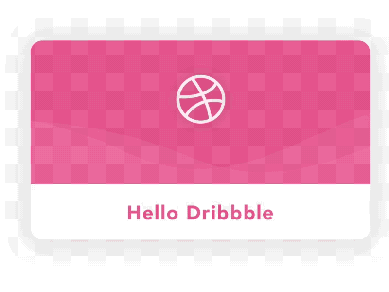Hello Dribbble😄 ae animate dribbble firstshot hello