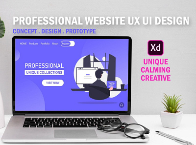 Professional website UX UI Design graphic design ui ux ui design