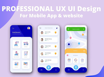 Professional UI UX design branding design graphic design illustration ui ux ux ui design