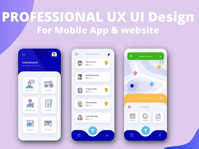 Professional UI UX design