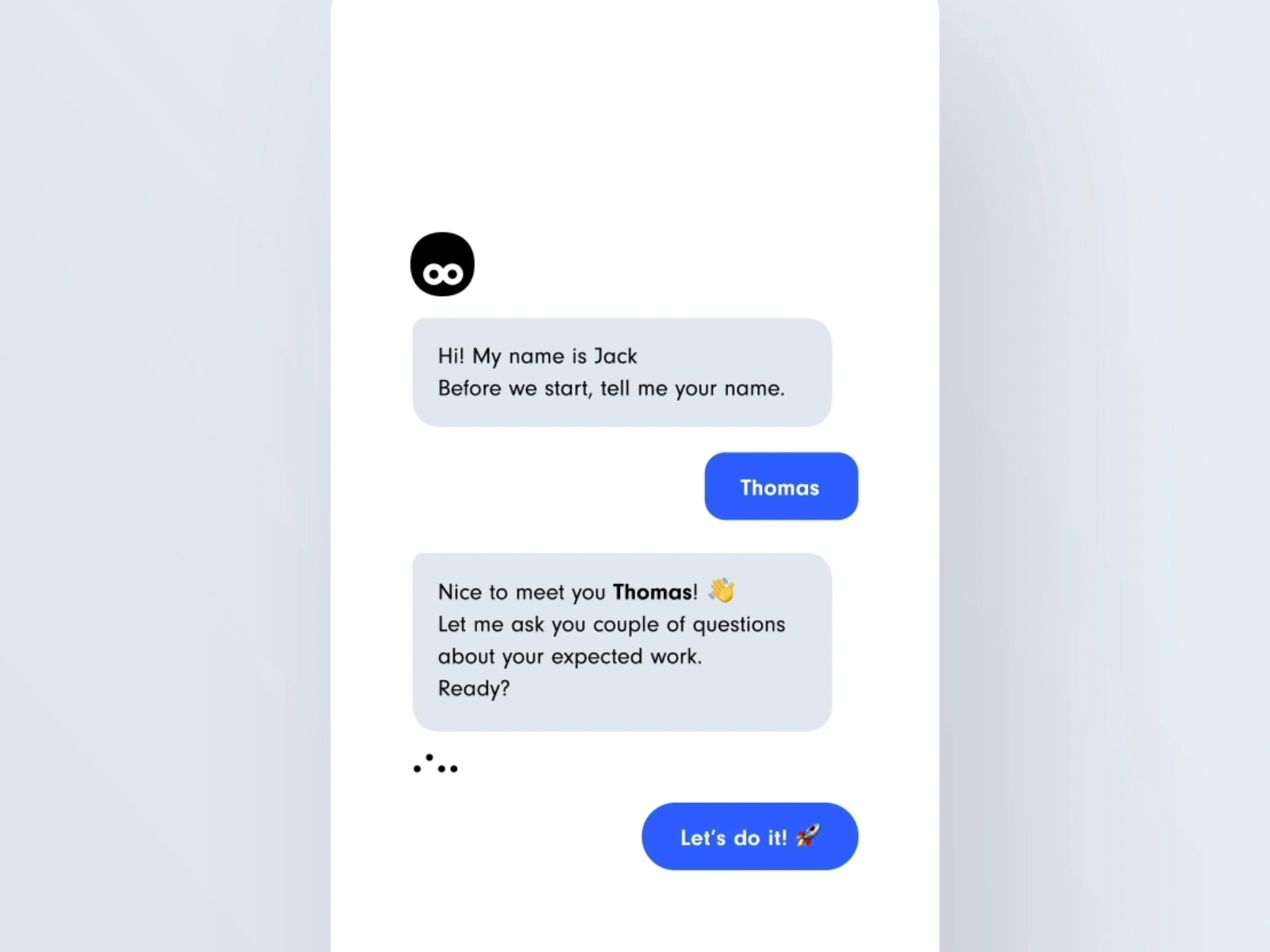 chatbot design examples