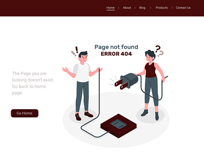 Error 404 #Dailyui #008