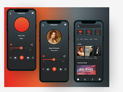 Music Player #Dailyui #009