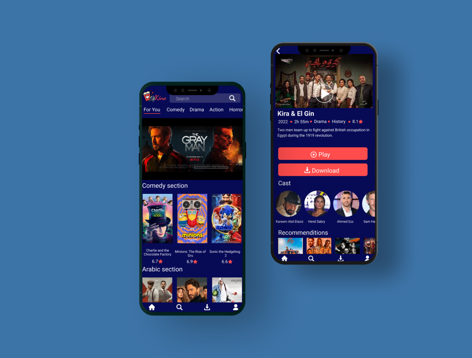 Tv App #Dailyui #025 by Nadeen Elhalawany on Dribbble