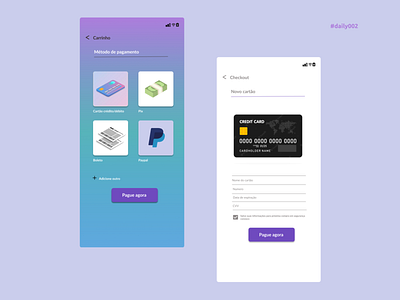 Daily 002 - Credit Card Checkout