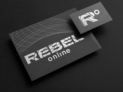 Rebel Online Logo Design branding concept design graphic design illustration logo vector visual identity