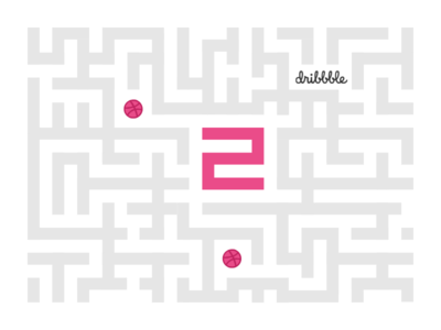 2 Dribbble Invitation