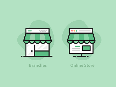 Branches VS Online Store