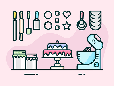 Cake Maker's Workspace