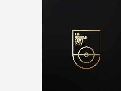 The Football Crest Index book cover gold