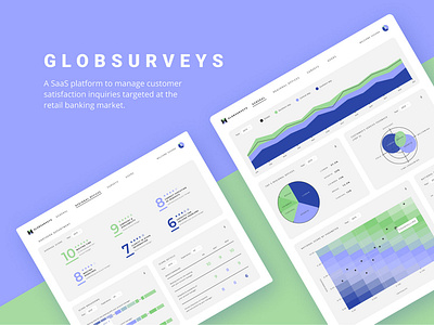 Globsurveys app design product design ui ux