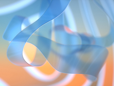 Wisps 6 3d abstract bright cg light octane render