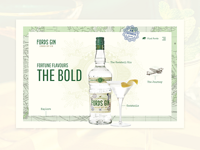 Fords Gin - Website