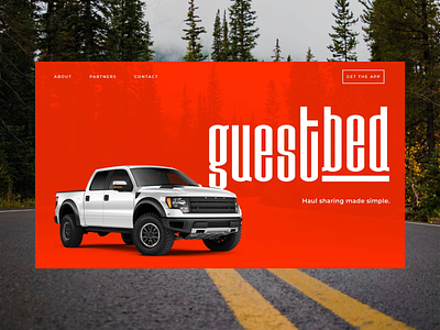 Guestbed - Branding & Website branding design graphic design logo ui ux web design