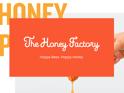 The Honey Factory - Branding & Print Design branding design logo