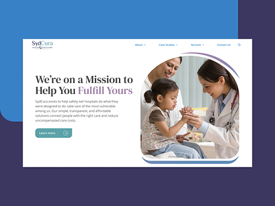 Sydcura - Website design ui ux web design