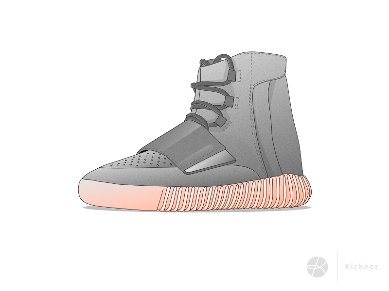 Adidas Yeezy 750 Illustration by Michal Adidas Lxcon by Michal Slusny on Dribbble