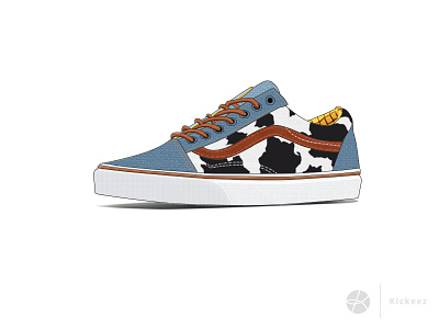 Vans | Toy story digital illustrator movie photoshop shoe sketch sneaker sneakers toy story vans