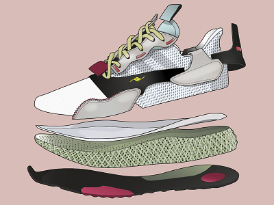 Zx4000 adidas adidas originals design illustration illustrator kicks shoe sketch sneaker sneakerhead sneakers vector