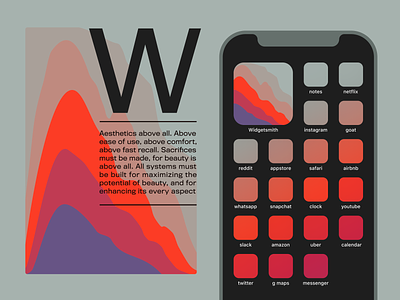 Wavy — iOS 14 icons color gradient icons illustration ios14homescreen